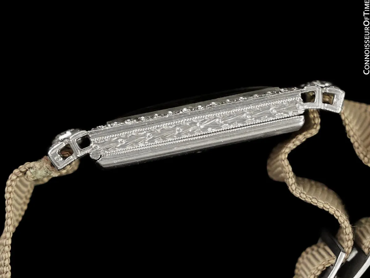 1920's Tiffany & Co. Ladies Art Deco Watch - Platinum & Diamonds