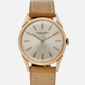 1950s IWC In Rose Gold