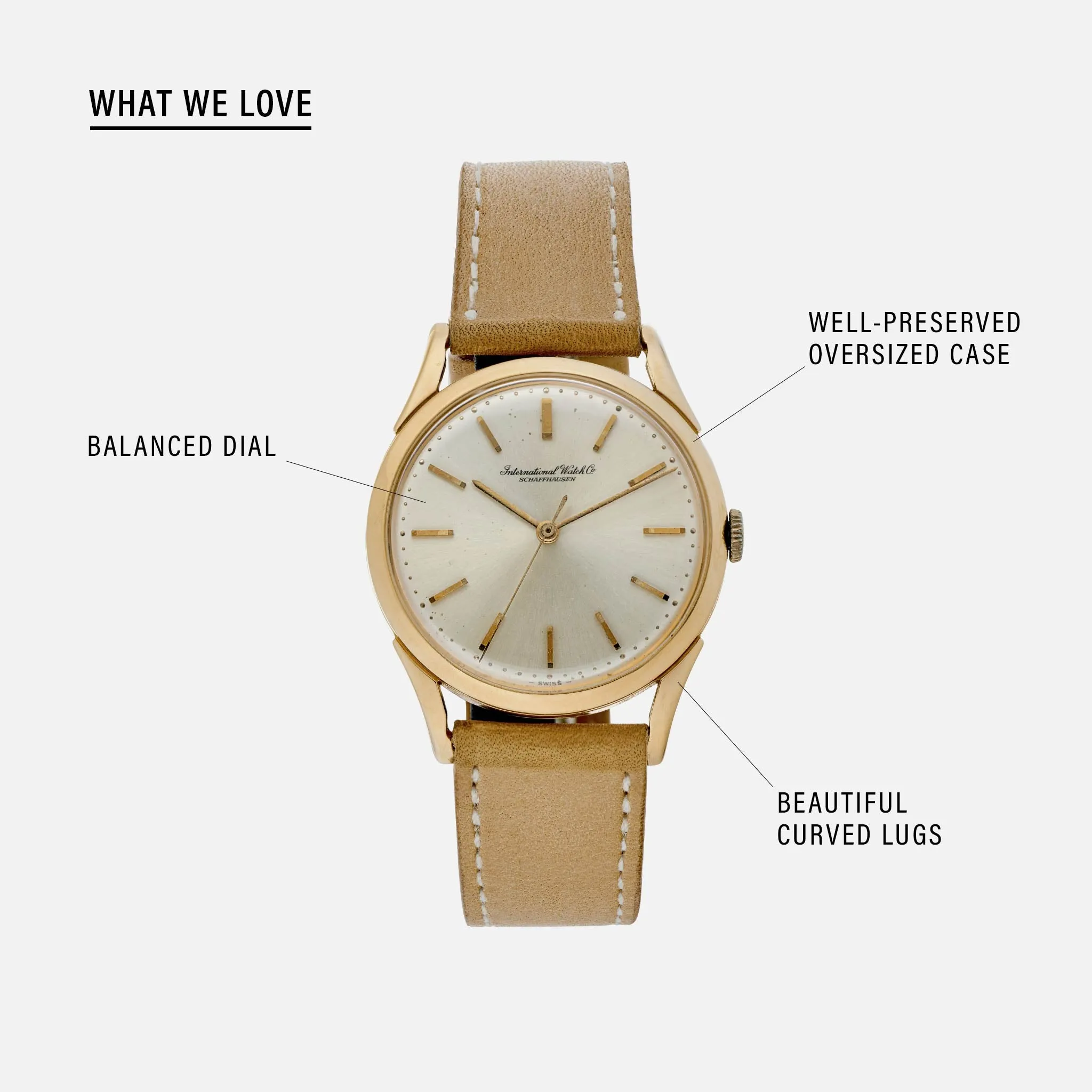 1950s IWC In Rose Gold