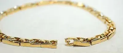 1970s 1.50 Carat Diamond Link Statement Necklace in 18K Yellow Gold & Platinum - $30K VALUE