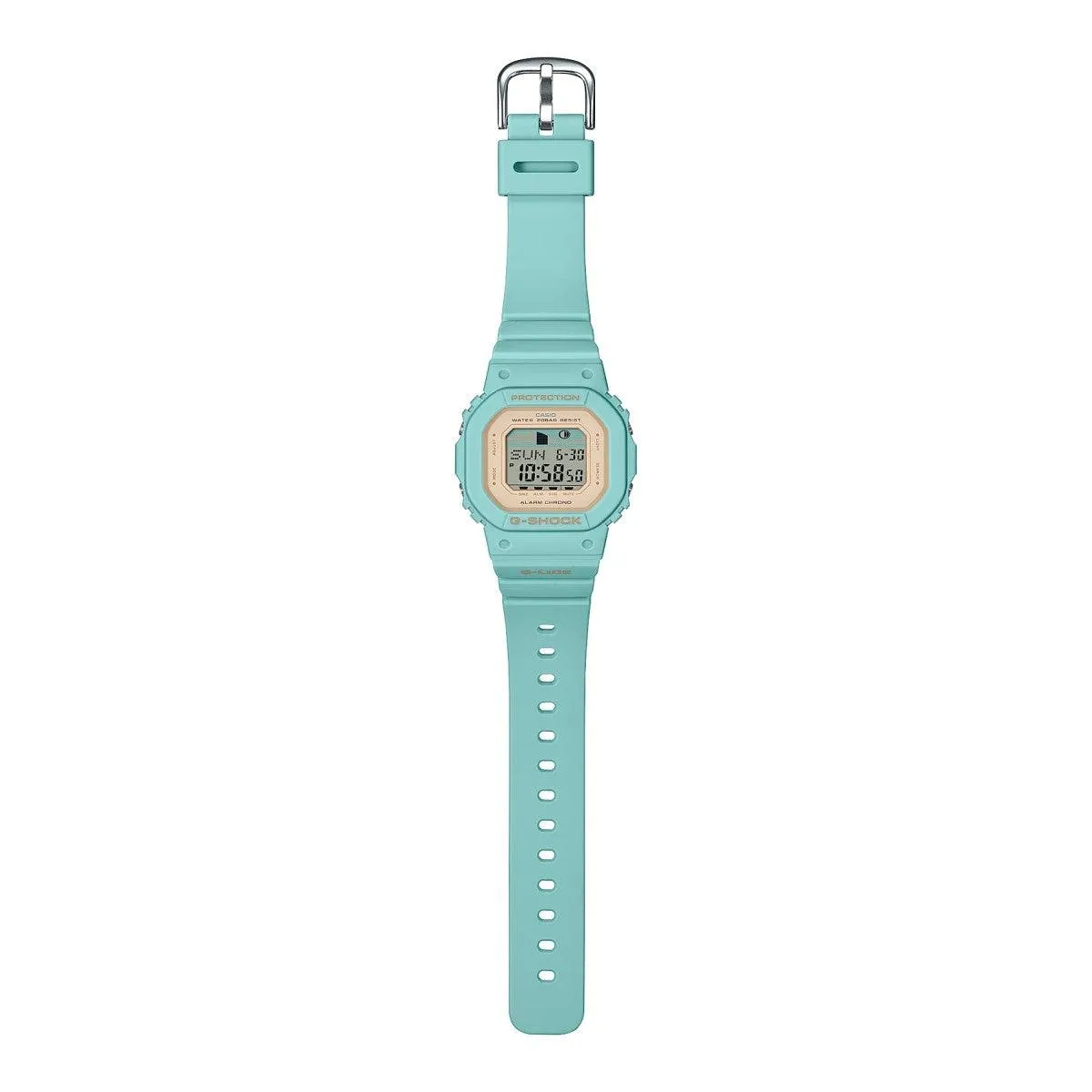 5600 Series - Turquoise - G-Lide Watch - GLXS5600-3D