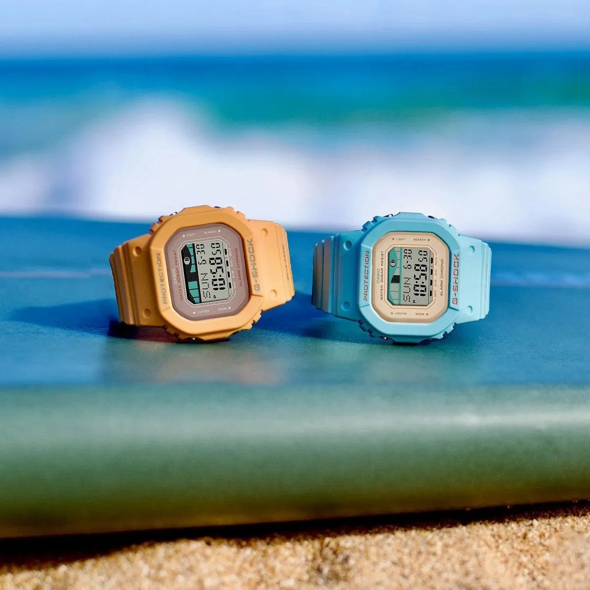 5600 Series - Turquoise - G-Lide Watch - GLXS5600-3D