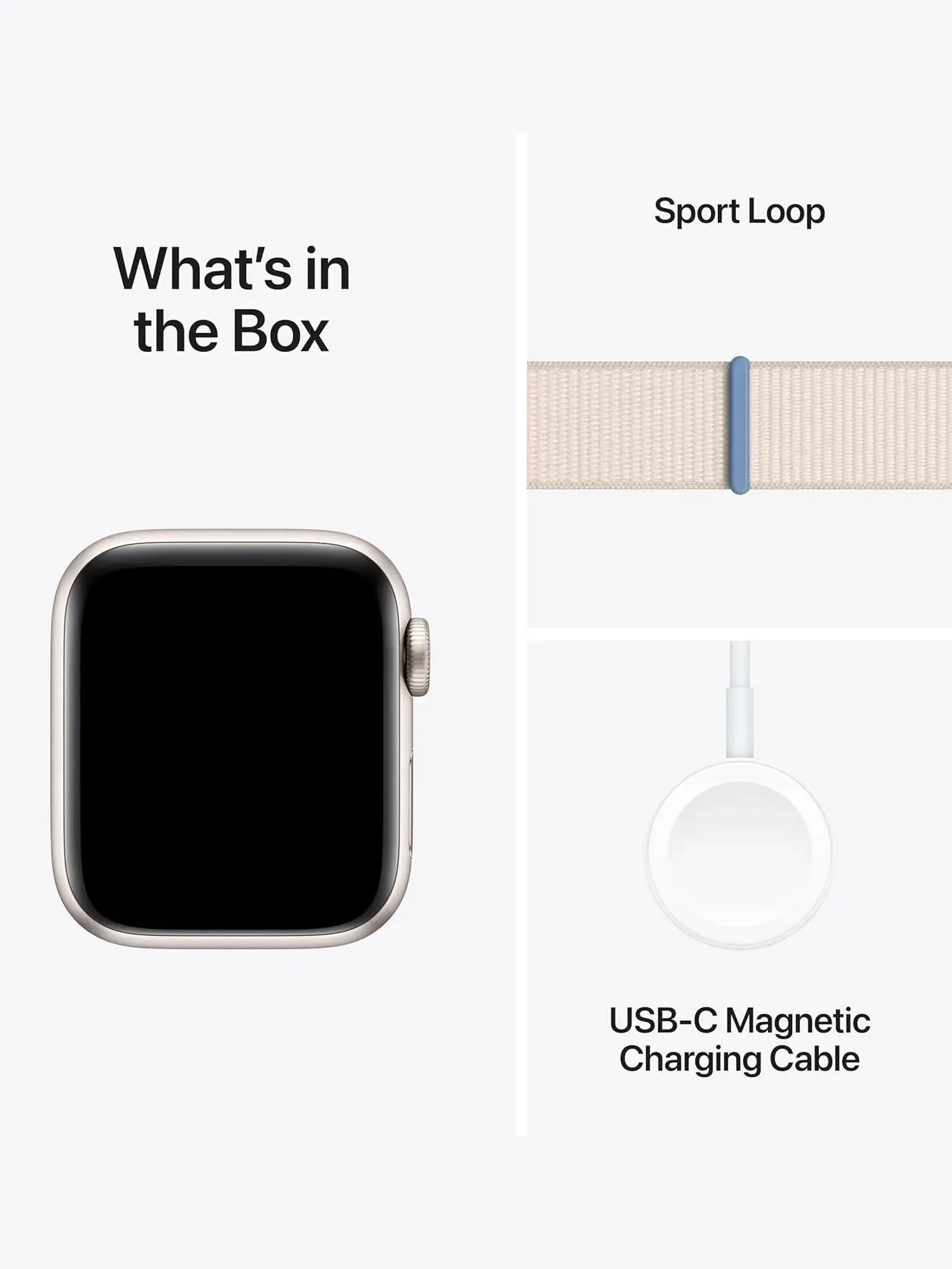 Apple Watch SE (2nd Gen) [GPS   Cellular 40mm] Smartwatch with Starlight Aluminum Case with Starlight Sport Loop. Fitness & Sleep Tracker, Crash Detection, Heart Rate Monitor, Carbon Neutral