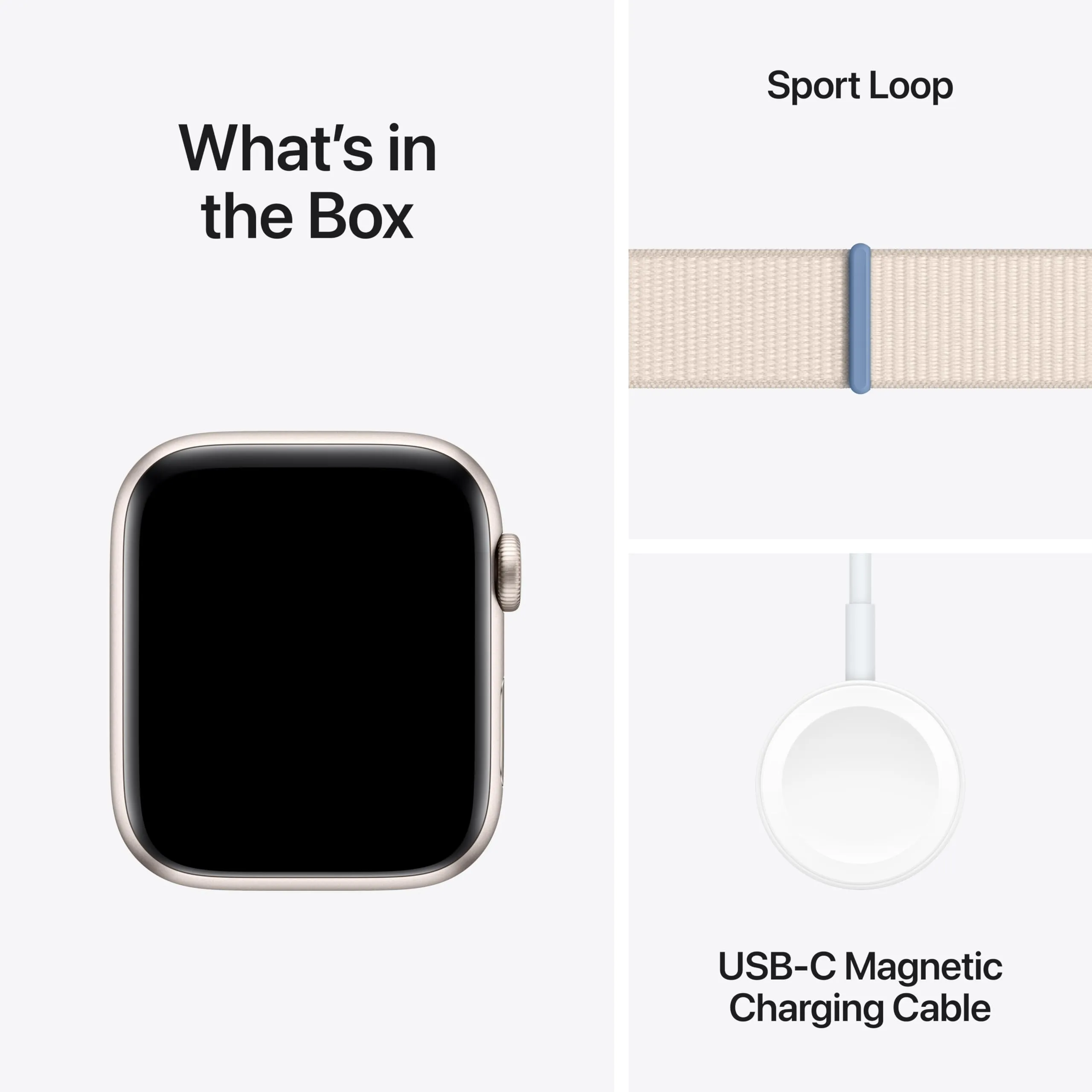 Apple Watch SE (2nd Gen) [GPS   Cellular 44mm] Smartwatch with Starlight Aluminum Case with Starlight Sport Loop Fitness & Sleep Tracker, Crash Detection, Heart Rate Monitor, Carbon Neutral