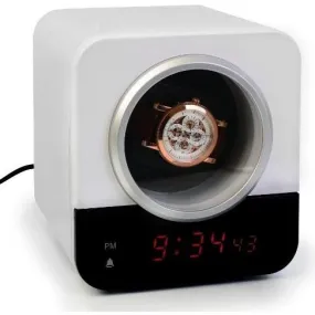 Automatic Single Watch Winder | Built In IC Timer & LED Alarm Clock