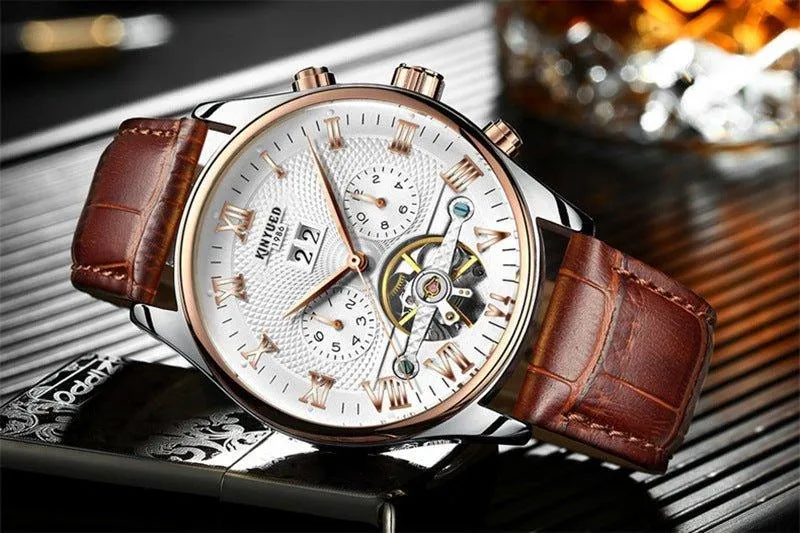 Automatische tourbillon mechanische uhr manner Automatikuhr