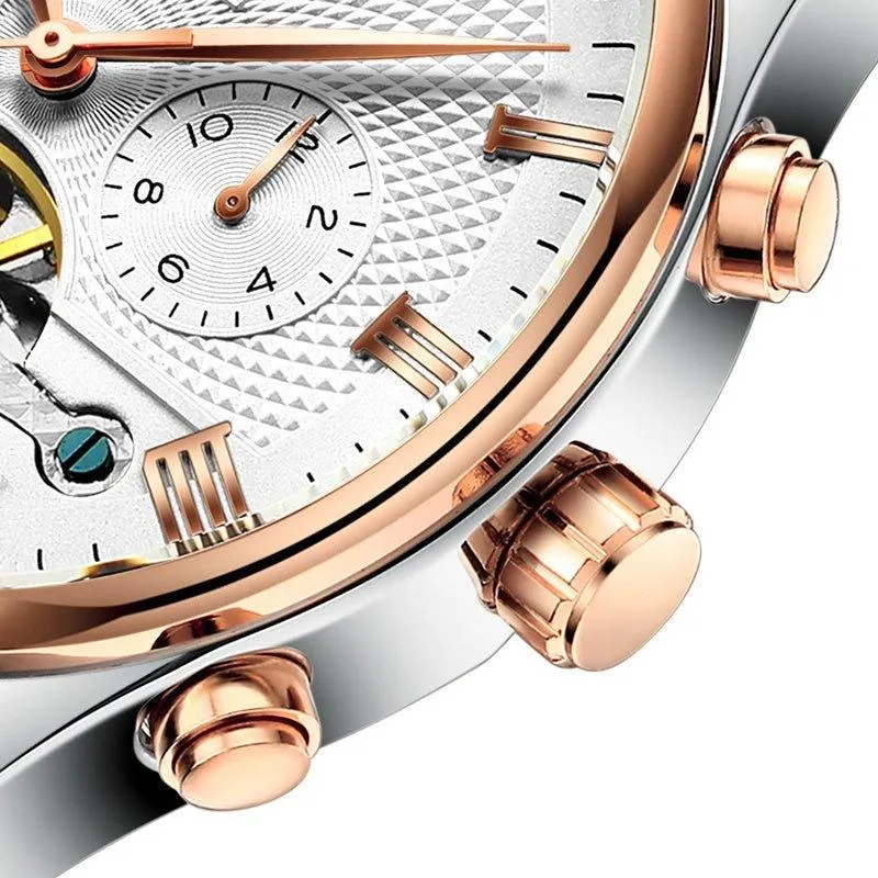 Automatische tourbillon mechanische uhr manner Automatikuhr