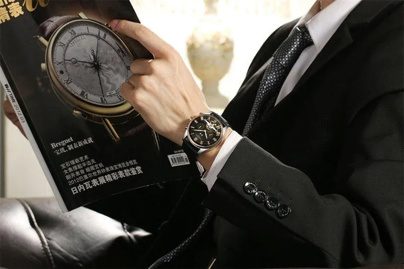 Automatische tourbillon mechanische uhr manner Automatikuhr
