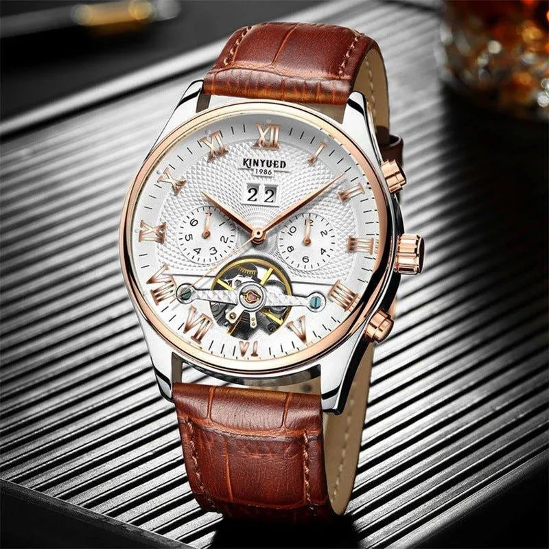 Automatische tourbillon mechanische uhr manner Automatikuhr