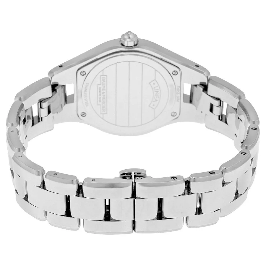 Baume and Mercier Linea Mother of Pearl Diamond Ladies Watch 10071