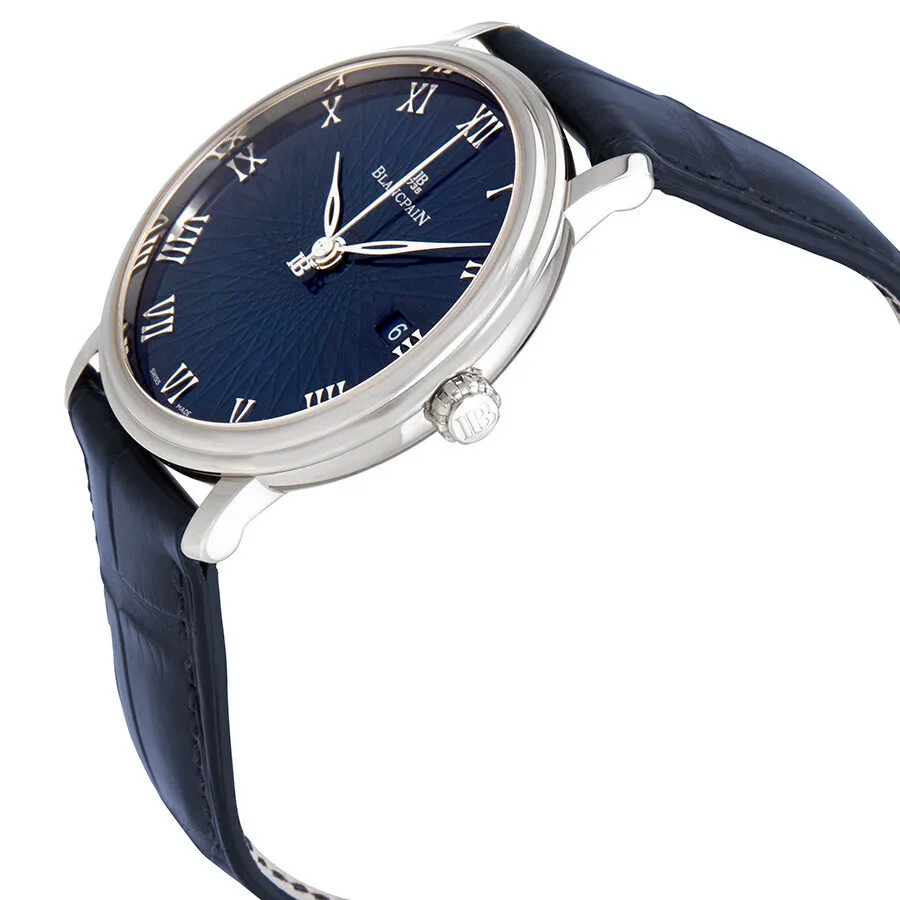 Blancpain Villeret Ultra Slim Blue Dial Men's Watch 6223C-1529-55A