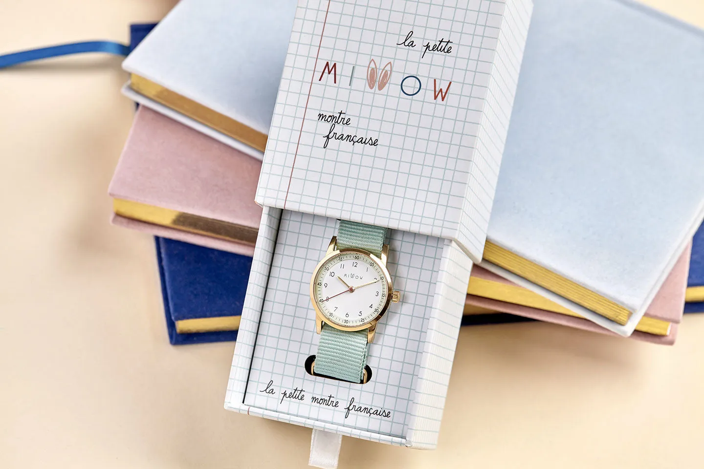 Blossom Watch Stripe Pink Strap - راقب