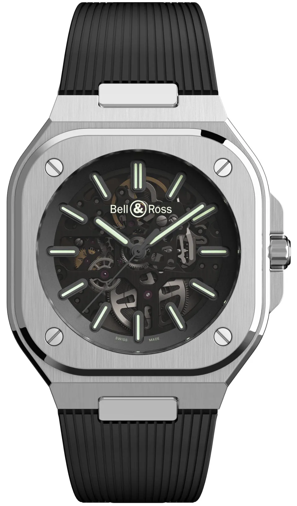 BR Watch BR 5 Skeleton Nightlum Rubber Limited Edition
