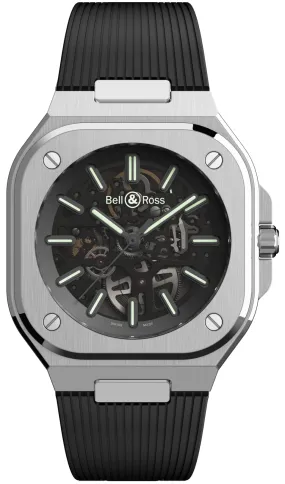 BR Watch BR 5 Skeleton Nightlum Rubber Limited Edition