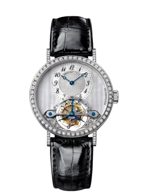 Breguet Classique Complications Tourbillon 18K White Gold & Diamonds Unisex Watch