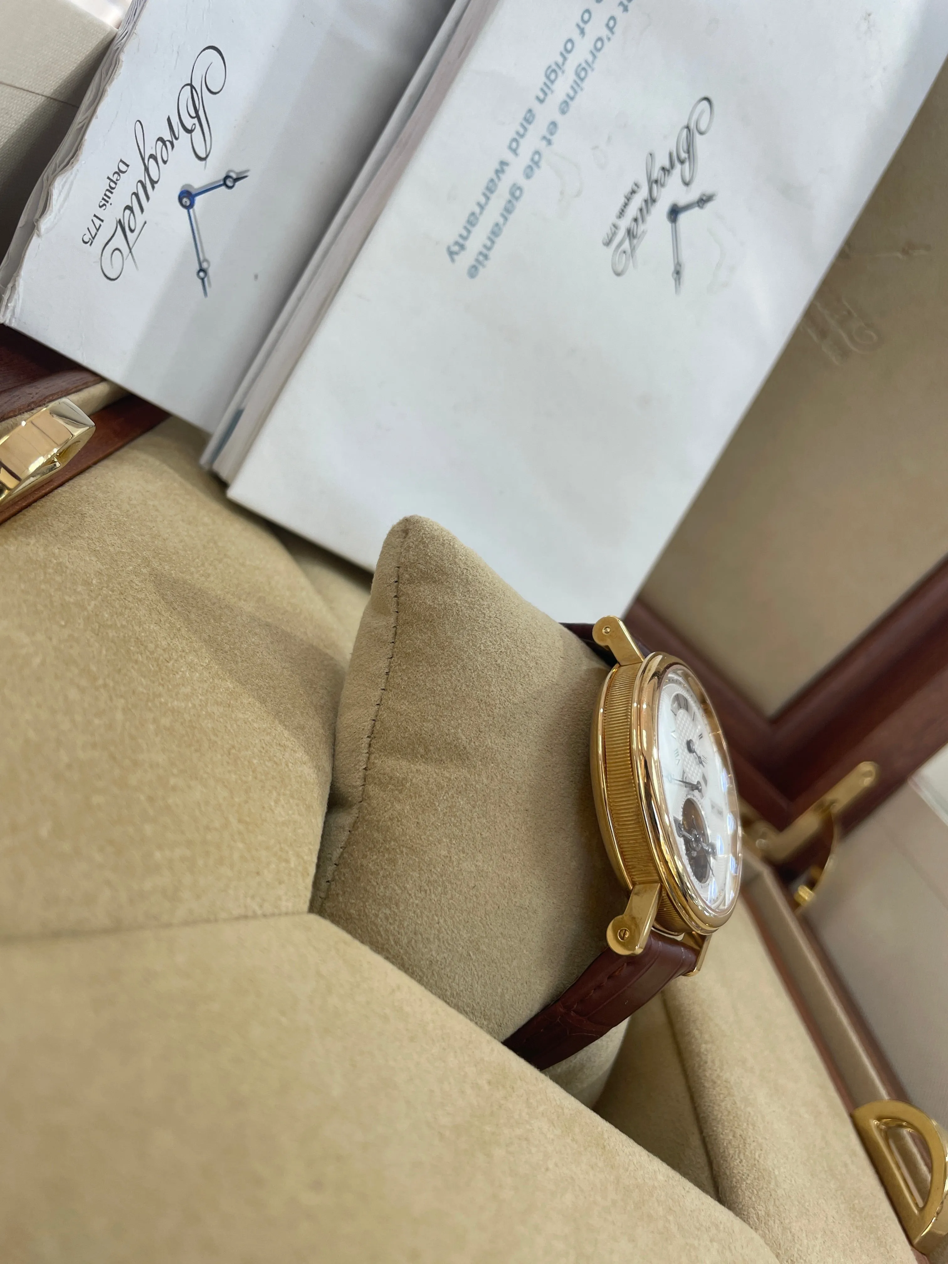 Breguet Regulator Tourbillon Automatic 5307ba/12/9v6 18K Yellow Gold 31337 *NEW*