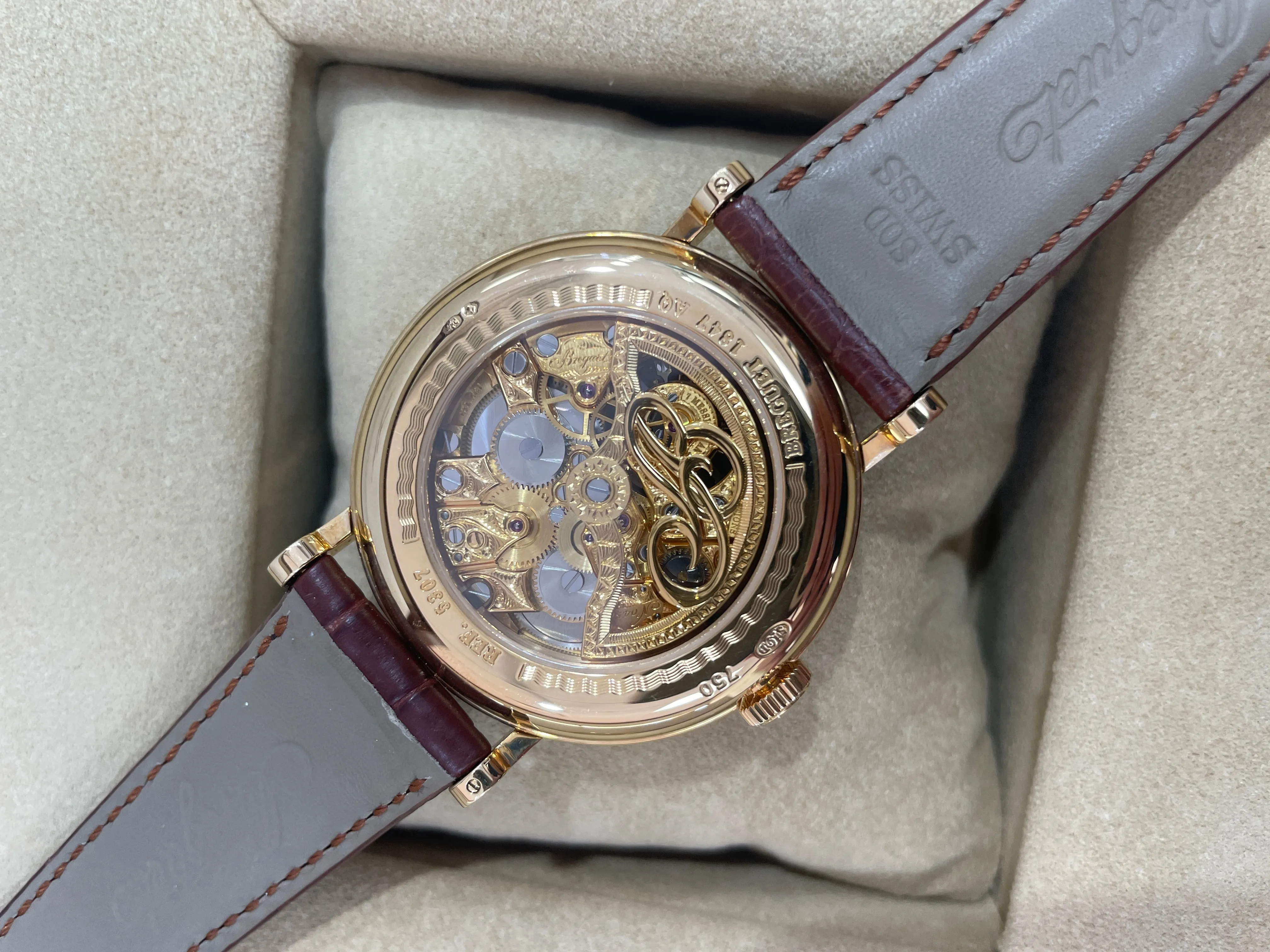 Breguet Regulator Tourbillon Automatic 5307ba/12/9v6 18K Yellow Gold 31337 *NEW*