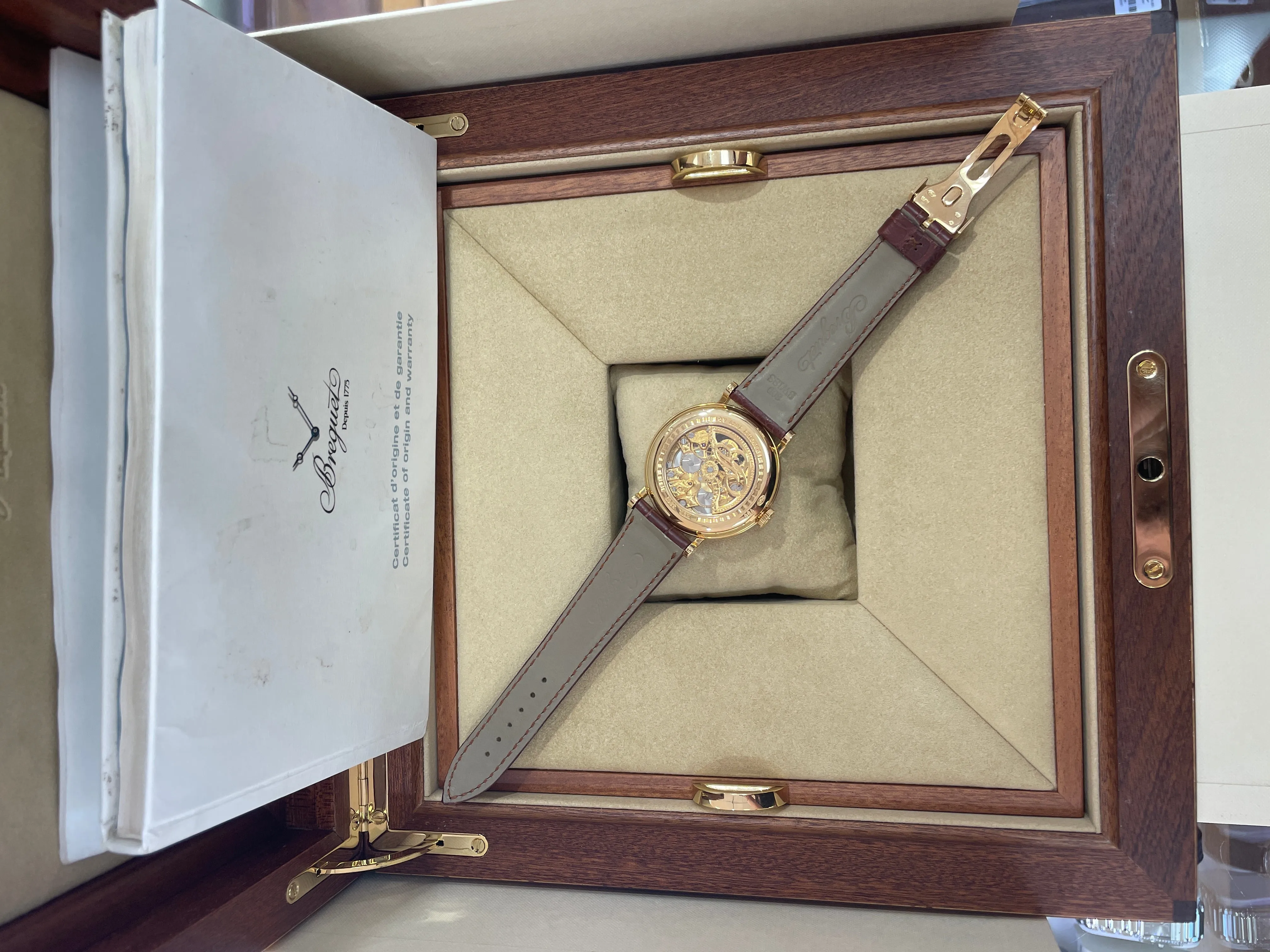 Breguet Regulator Tourbillon Automatic 5307ba/12/9v6 18K Yellow Gold 31337 *NEW*