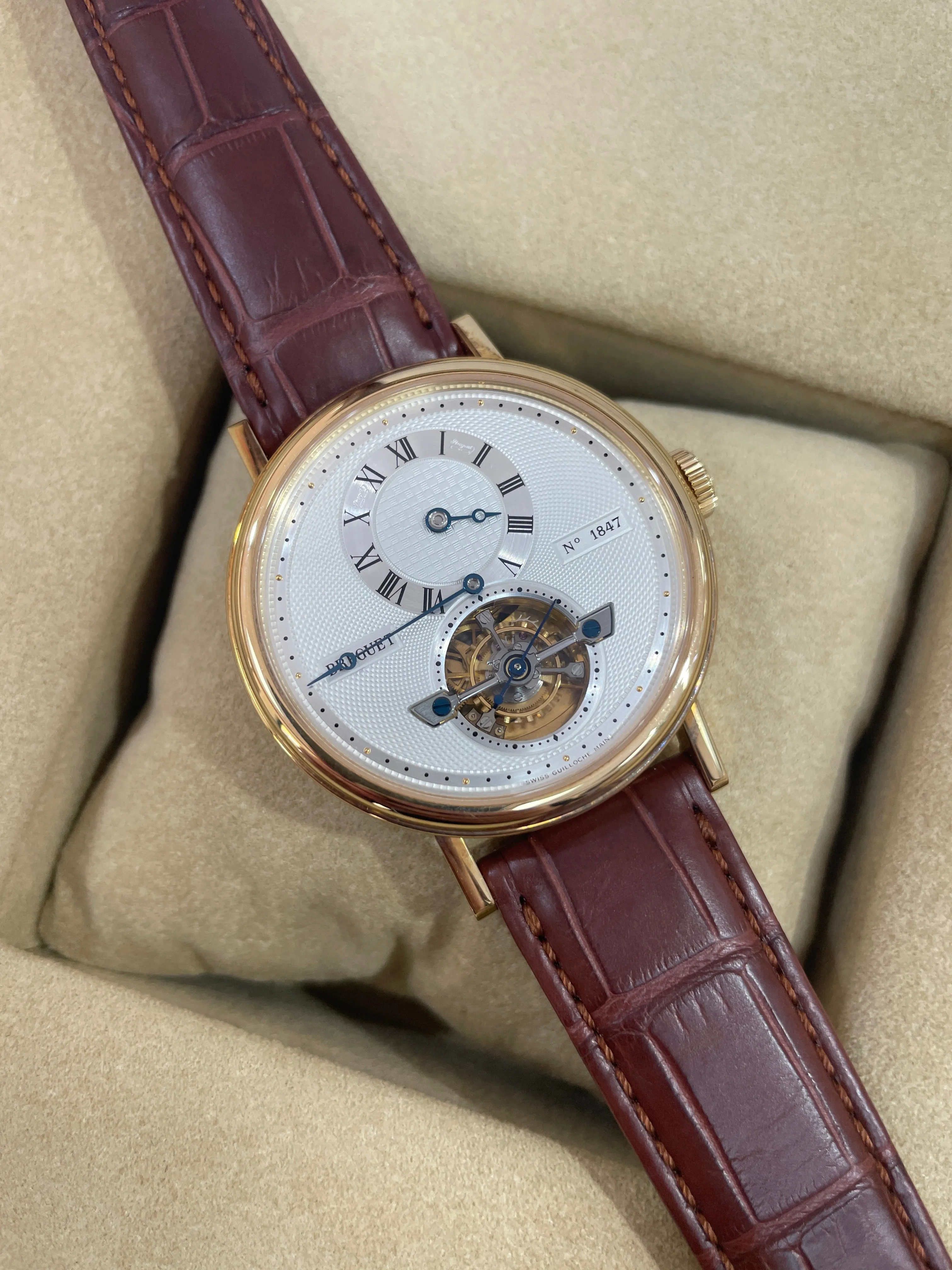 Breguet Regulator Tourbillon Automatic 5307ba/12/9v6 18K Yellow Gold 31337 *NEW*
