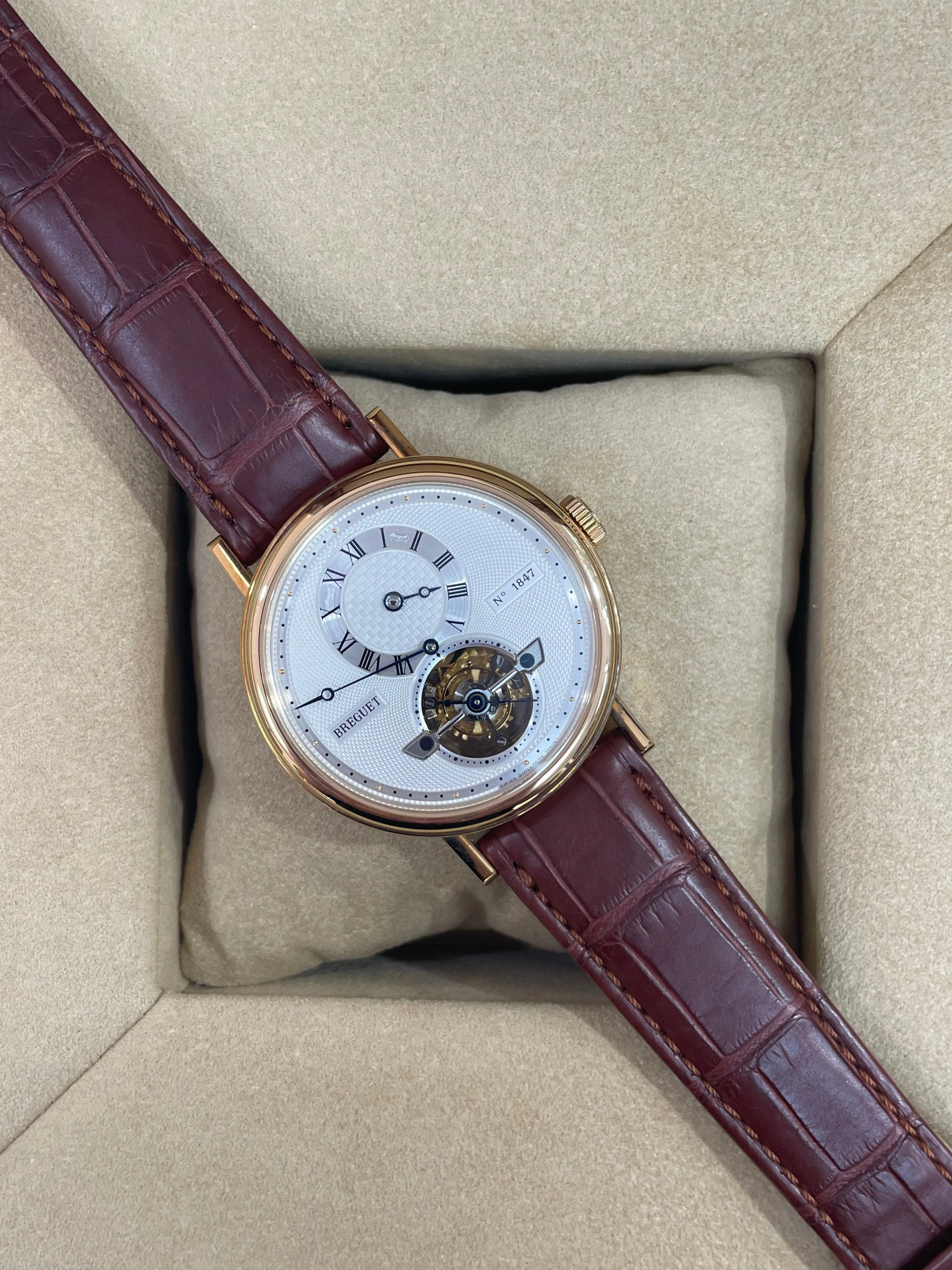 Breguet Regulator Tourbillon Automatic 5307ba/12/9v6 18K Yellow Gold 31337 *NEW*