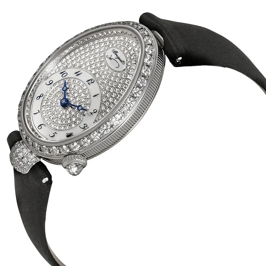 Breguet Reine de Naples Diamond Pave Dial Ladies Watch 8928BB/8D/844.DD0D