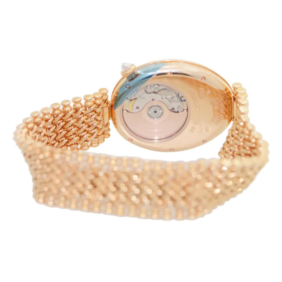 Breguet Reine de Naples Mother of Pearl 18kt Rose Gold Ladies Diamond Watch 8918BR58J20D000 8918BR/58/J20.D000