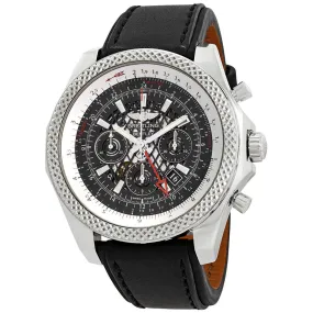 Breitling Bentley GMT Chronograph Automatic Chronometer Black Dial Men's Watch AB043112/BC69-441X-A20BA.1