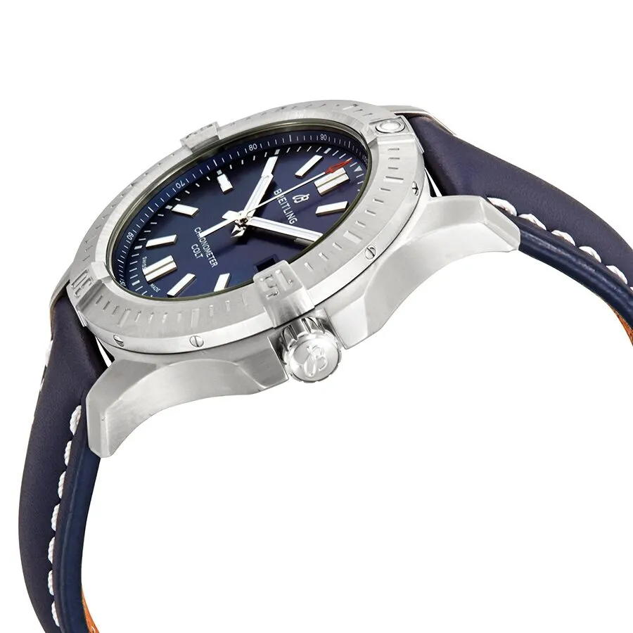 Breitling Chronomat Colt Automatic Chronometer Blue Dial 44 mm Men's Watch A17388101C1X1