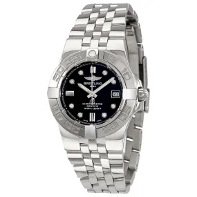 Breitling Galactic 30 Black Diamond Dial Ladies Watch A71340L2-BA14SS A71340L2-BA14 368A