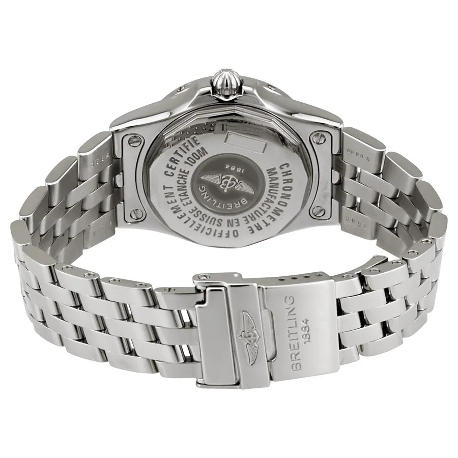Breitling Galactic 30 Black Diamond Dial Ladies Watch A71340L2-BA14SS A71340L2-BA14 368A