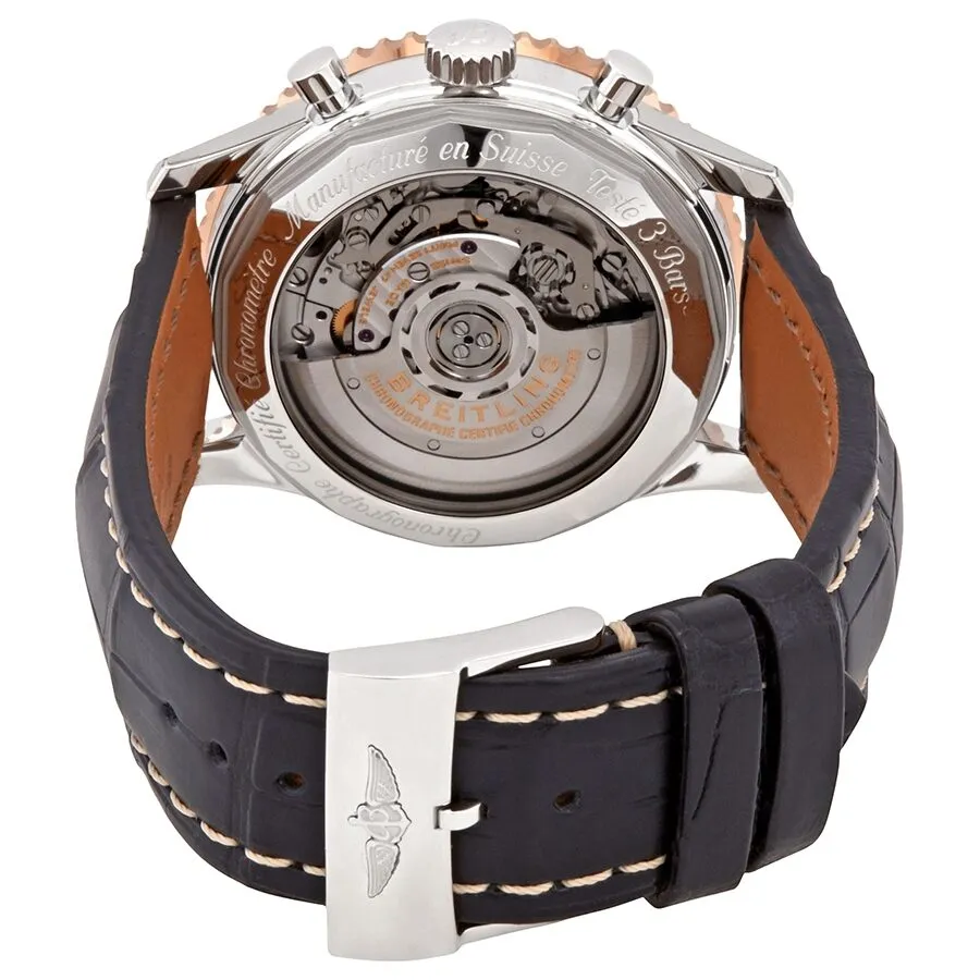 Breitling Navitimer 1 Chronograph Automatic Chronometer Stratos Gray Men's Watch UB0121211F1P1