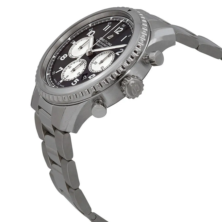 Breitling Navitimer 8 Chronograph Automatic Chronometer Black Dial Men's Watch AB0117131B1A1