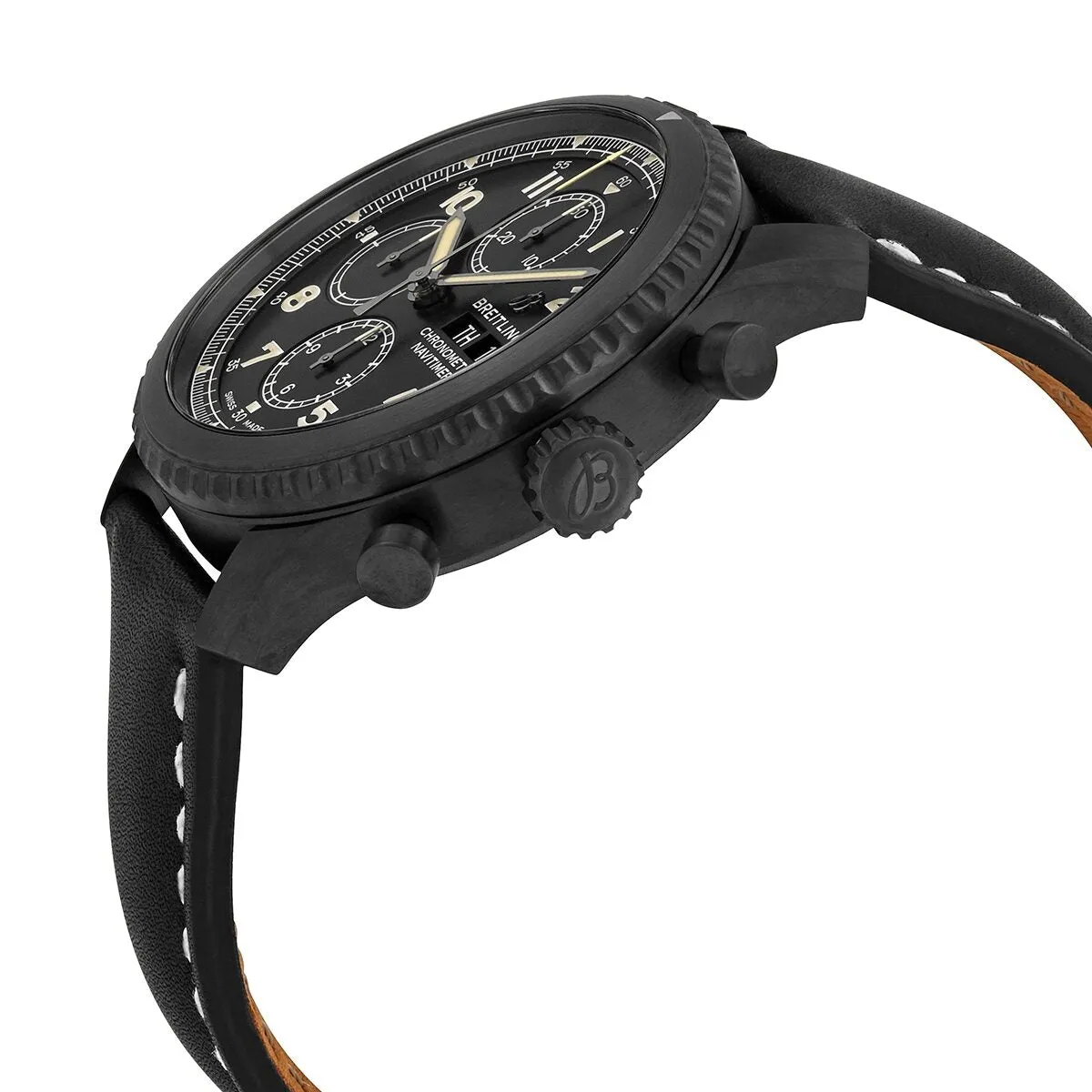 Breitling Navitimer 8 Chronograph Automatic Chronometer Black Dial Men's Watch M13314101B1X1
