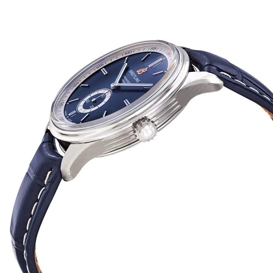 Breitling Premier Automatic Chronometer Blue Dial Men's Watch A37340351C1P1