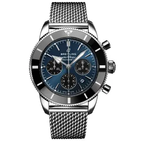Breitling Superocean Heritage B01 Chronograph 44mm Blue Dial Automatic Gents Watch AB0162121C1A1