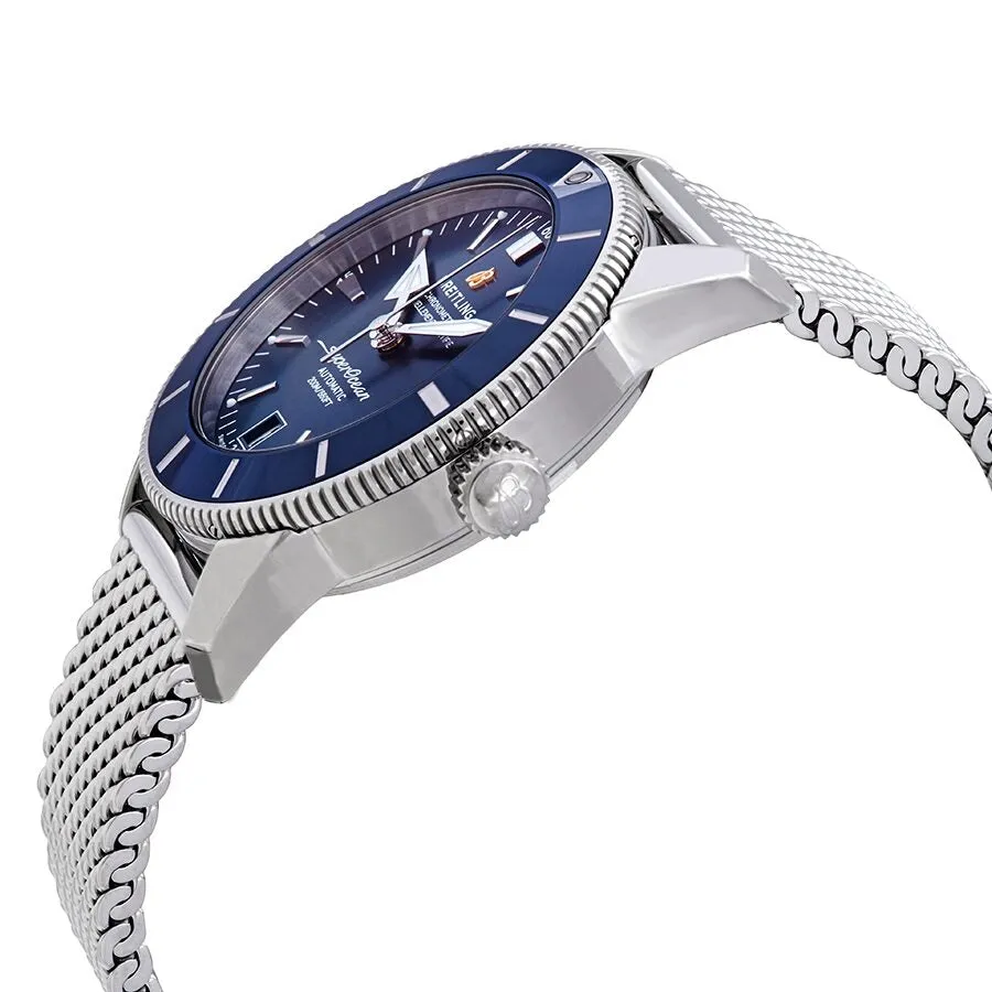 Breitling Superocean Heritage II Automatic Chronometer 42 mm Blue Dial Men's Watch AB2010161C1A1