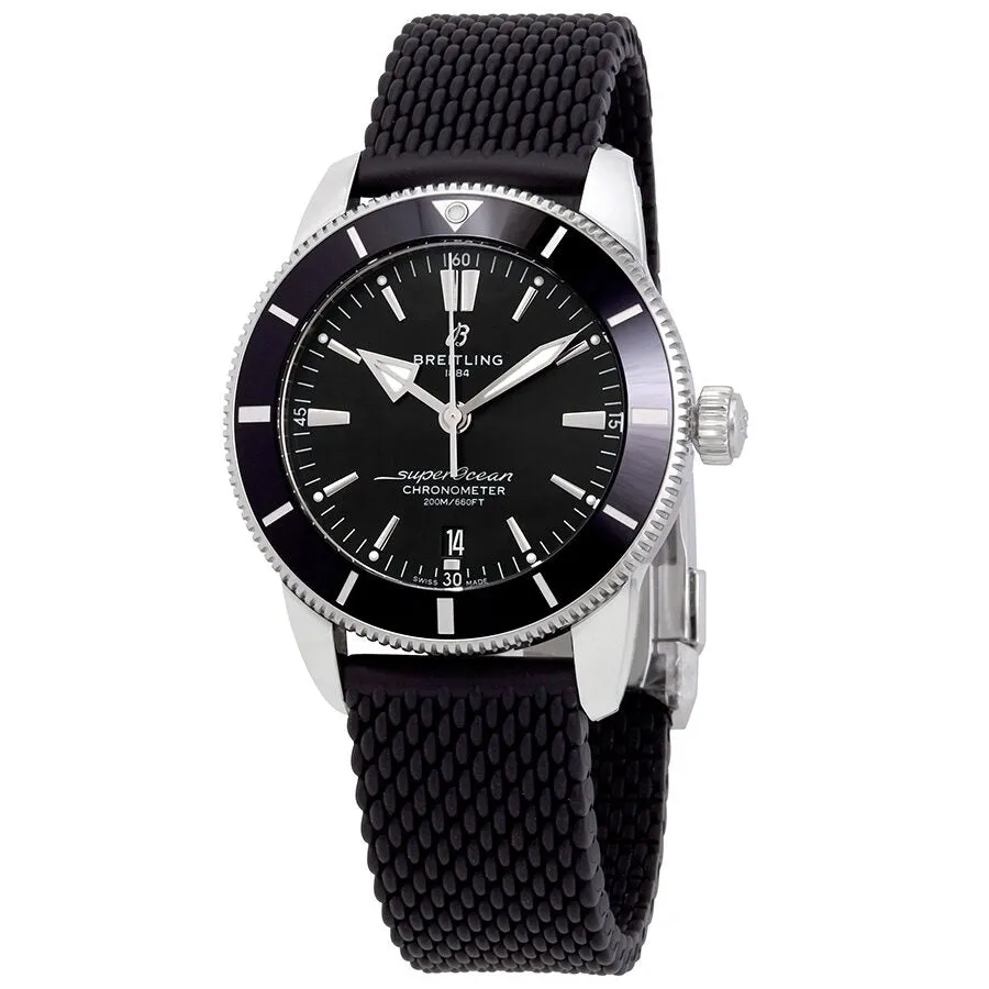 Breitling Superocean Heritage II Automatic Chronometer 44 mm Black Dial Men's Watch AB2030121B1S1