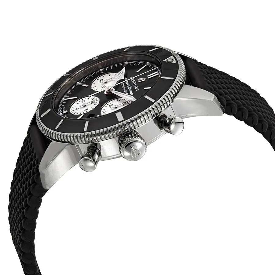 Breitling Superocean Heritage II Chronograph Automatic Chronometer Black Dial Men's Watch AB0162121B1S1