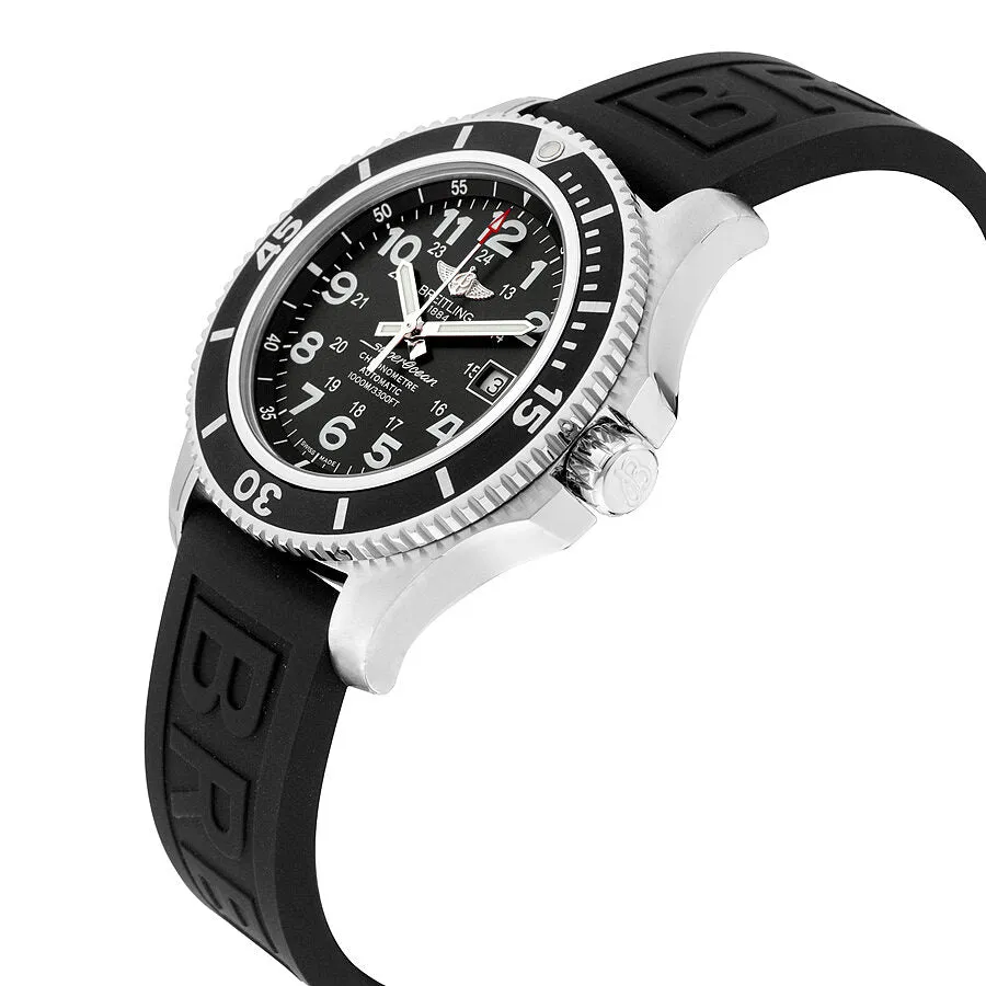Breitling Superocean II 44 Automatic Black Dial Men's Watch A17392D7-BD68BKPD3 A17392D7-BD68-153S-A20DSA.2