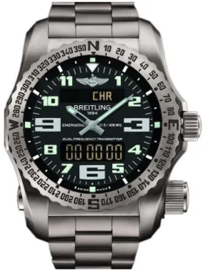 BRT Watch Emergency II Black Titanium ProFSsional III Bracelet D