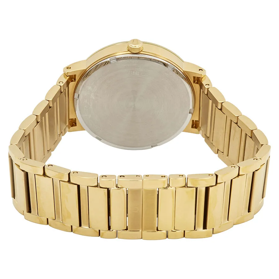 Bulova Diamond Gold Dial Men's Watch 97D115