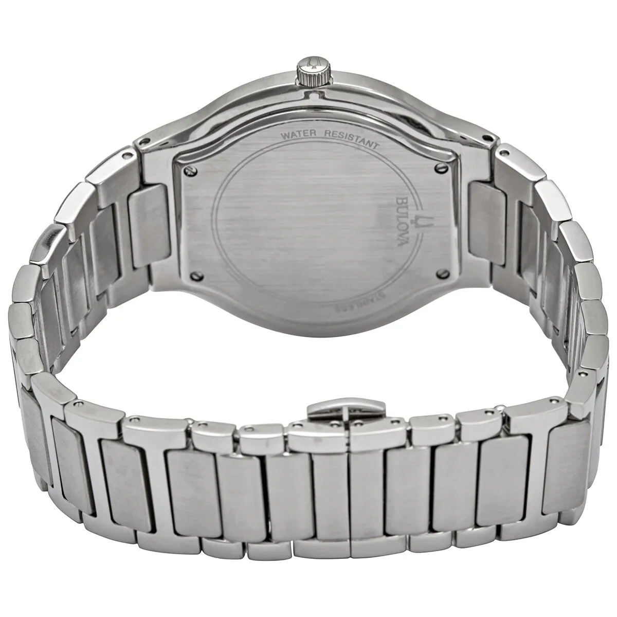 Bulova Millennia Quartz Black Dial Men's Watch 96E117