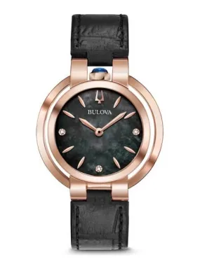 Bulova Rubaiyat Quartz Diamond Ladies Watch 97P139