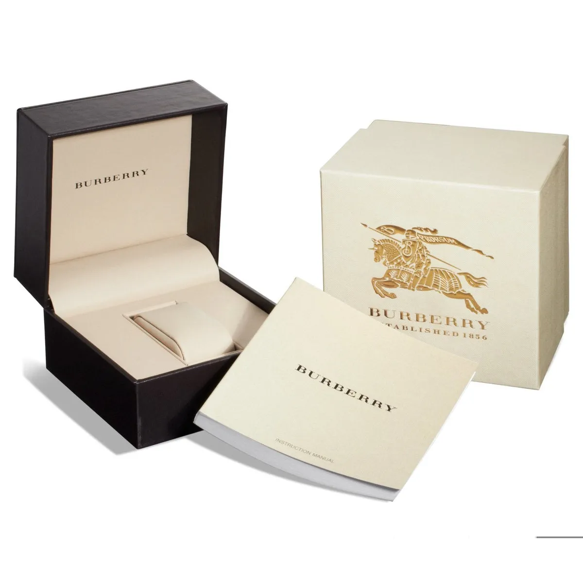 Burberry The City Mother Of Pearl Dial Beige Leather Women's Watch BU9226