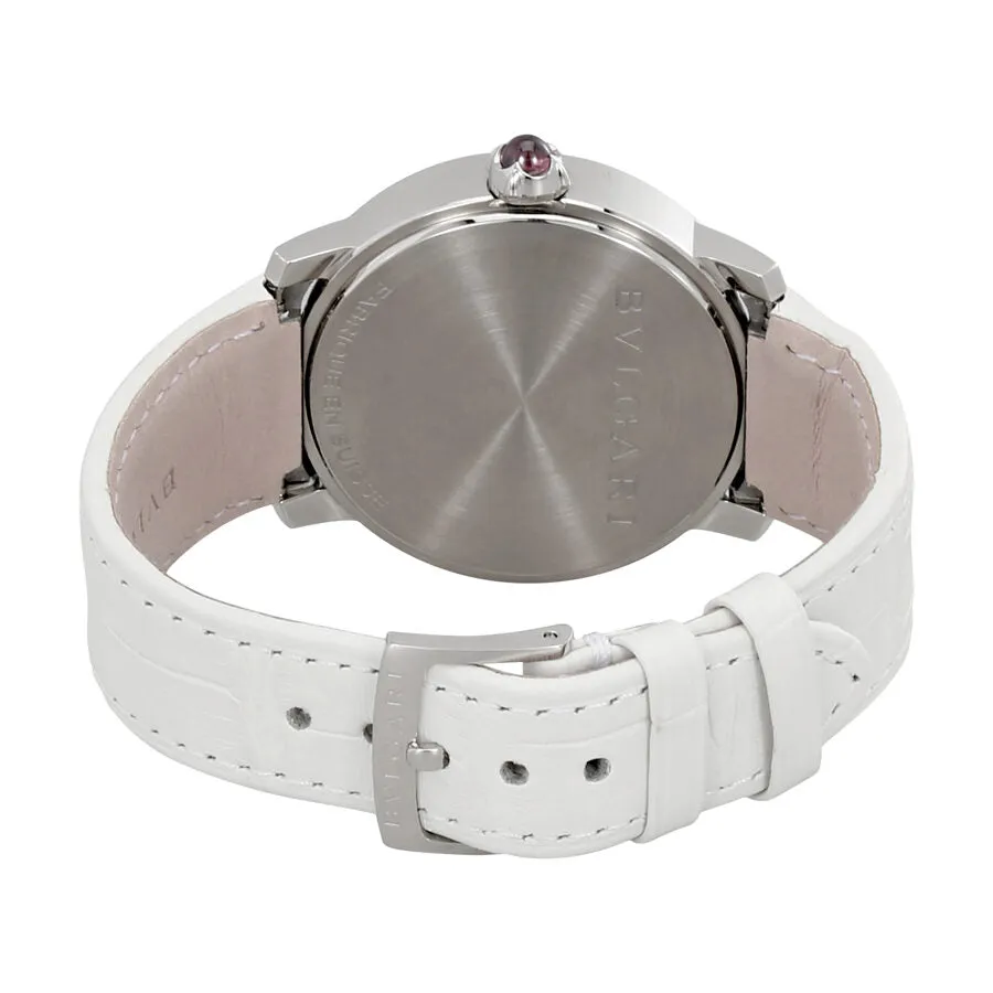 Bvlgari BVLGARI  Automatic White Mother of Pearl Diamond DialLadies Watch 102030