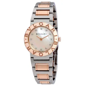 Bvlgari Bvlgari Mother of Pearl Dial Diamond Ladies Watch 101808