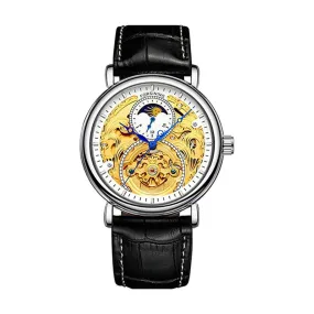 Calendario Mechanical Skeleton Watch
