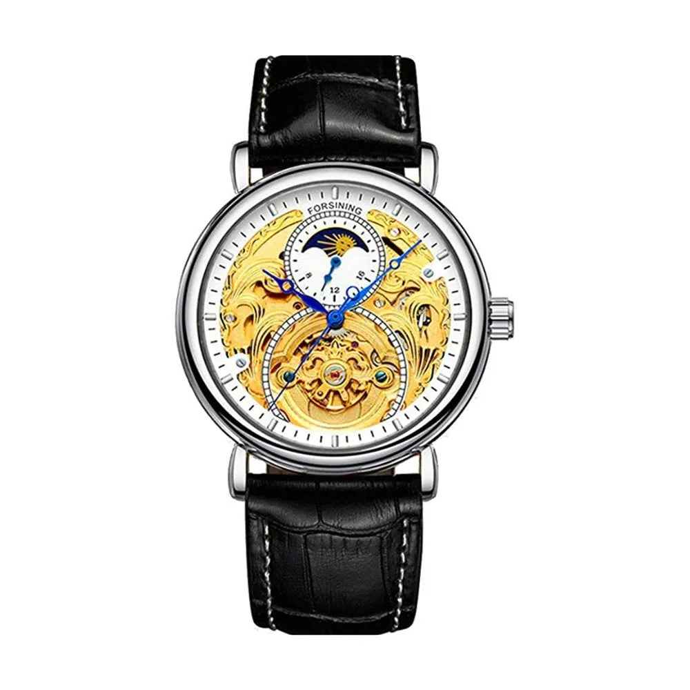 Calendario Mechanical Skeleton Watch