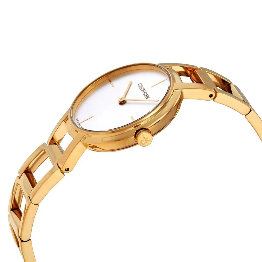 Calvin Klein Cheers Silver Dial Ladies Watch K8N23546