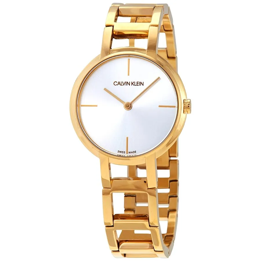 Calvin Klein Cheers Silver Dial Ladies Watch K8N23546